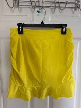 Yellow Women’s Swim Skirt Under Short - Bright Yellow Swimwear